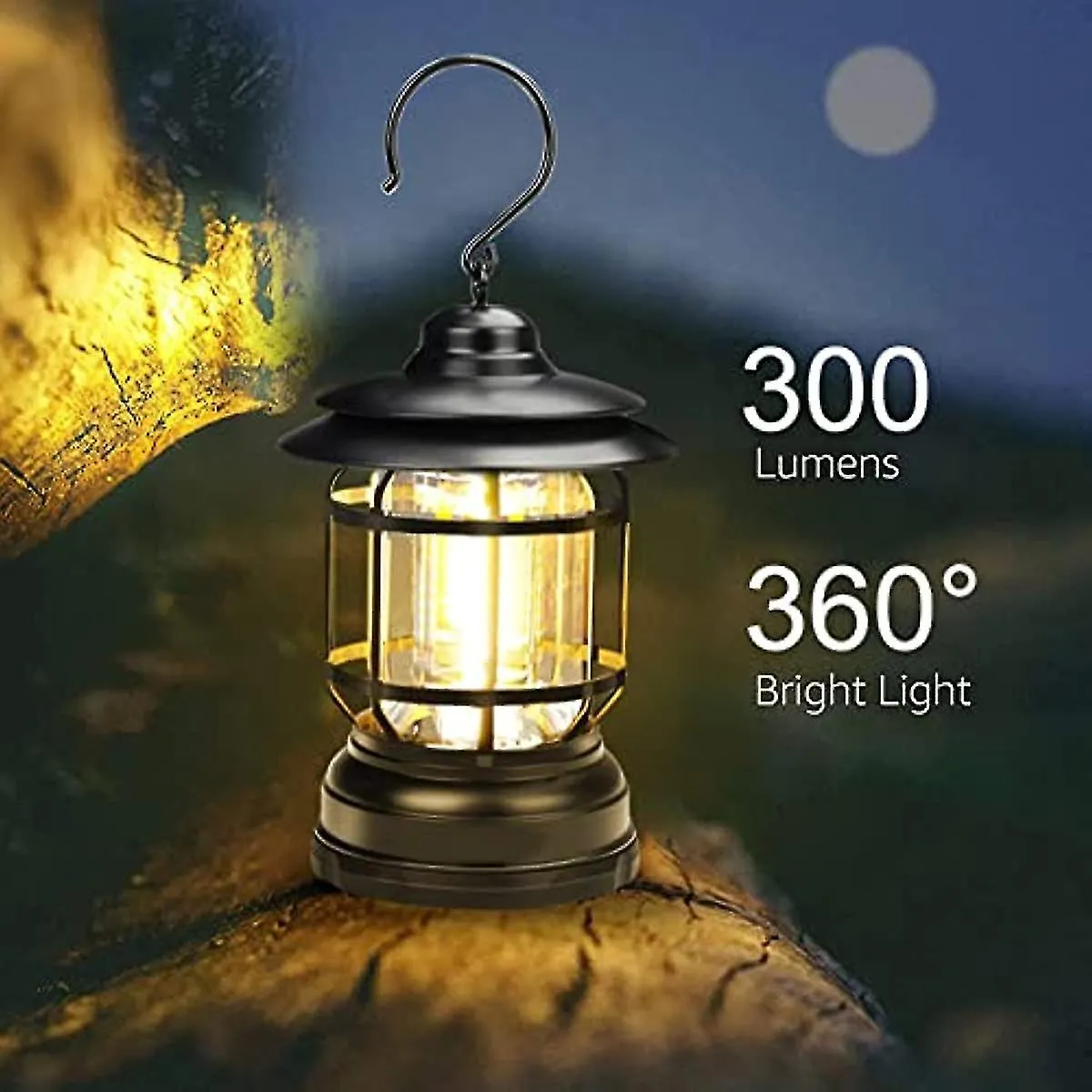 Hurricane USB China 360 Degree Rechargeable Camping Light