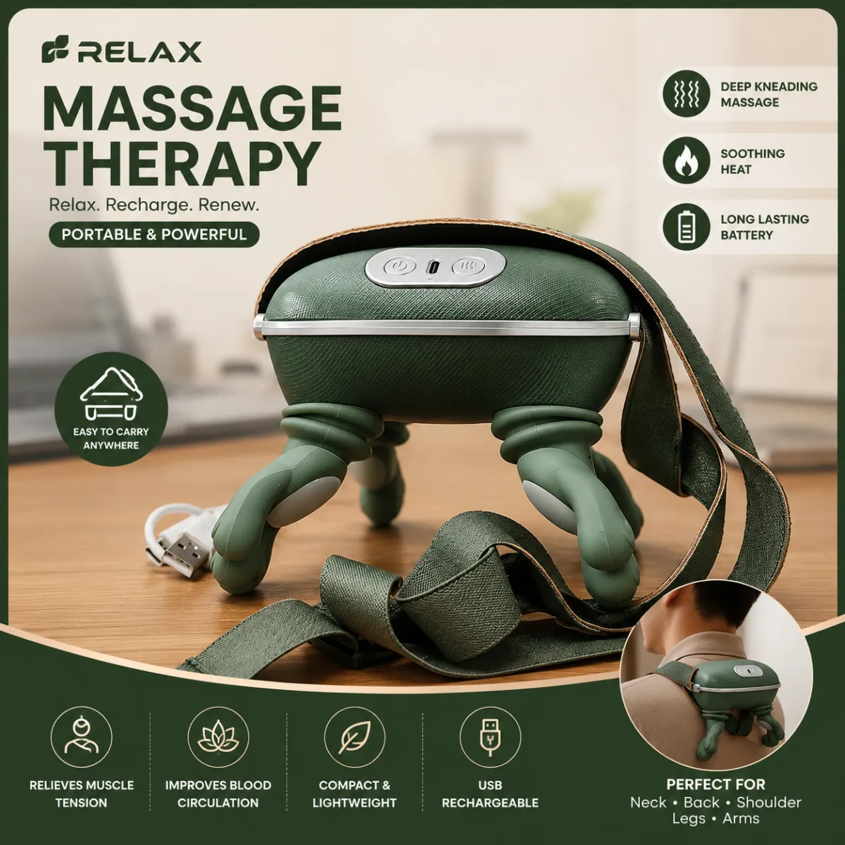 New Sensory Shoulder And Neck Massager FH-670